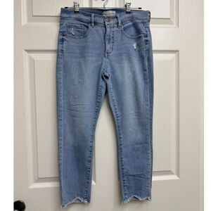 Women's Ann Taylor LOFT Skinny Crop Jeans - Size 28/6